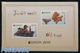 Europa, Old Toys booklet