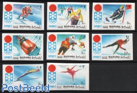 Olympic Winter Games 8v, imperforated