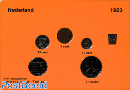 Dutch coins 1983