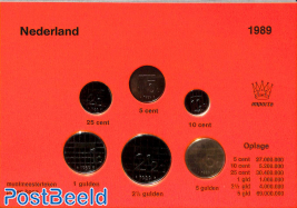 Dutch coins 1989