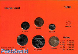 Dutch coins 1990