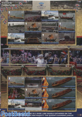 Diamond Jubilee Collection, with Special sheet