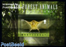 Rain forest animals, bat s/s