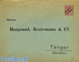 German Post, Private envelope 10c on 10pf