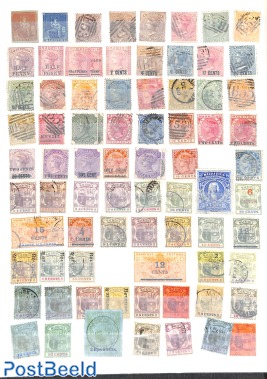 Lot Mauritius o/* (189 stamps)