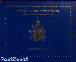 FDC yearset Vatican 2002
