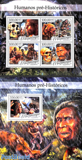 Prehistoric humans 2 s/s
