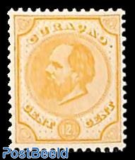 12.5c, Perf. 12.5, Large holes, Stamp out of set