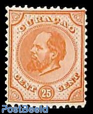25c, Perf. 12.5:12, Stamp out of set