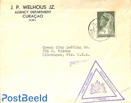 Letter from Willemstad to Milwaukee
