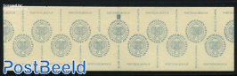 Definitives booklet with counting block on cover