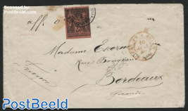 Letter from New Caledonia to Bordeaux