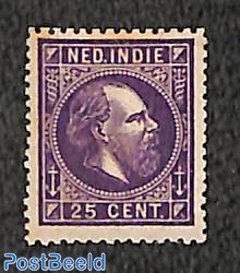 25c, perf. 13.25:14, MNH, original gum with tropical stains