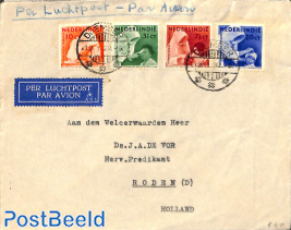 Airmail letter from DJEMBER to Roden