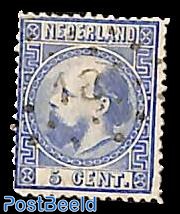5c, Type II, perf. 14, Stamp out of set