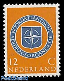 12c, NATO, Stamp out of set