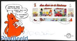 FDC No. 393 with signature of Jan Kruis 