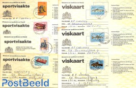 7x Fishing licence