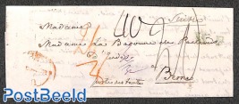 Folding letter 20st from AMERONGEN to Bern