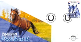 Typical Dutch, horses FDC