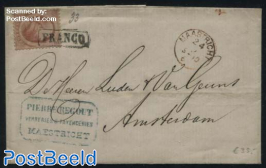 Letter from Maastricht to Amsterdam