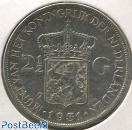 2½ Gulden 1931