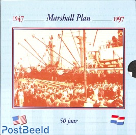 10 gulden Marshall plan, FDC set