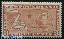 3c, Type I, perf. 13, Stamp out of set