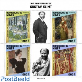 160th anniversary of Gustav Klimt