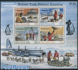 Antarctic Research s/s, with private overprint