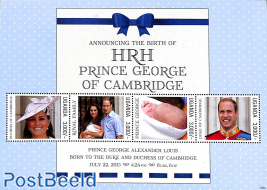Birth of Prince George 4v m/s