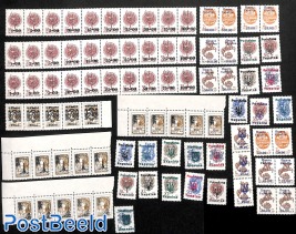 Lot with local overprints