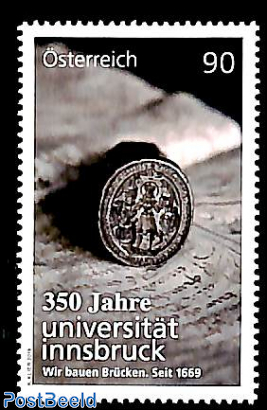 350 years university of Innsbruck 1v