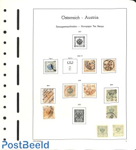 Page with Newspaper stamps