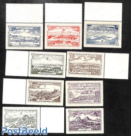 Philatelic expo 1965,  9 seals