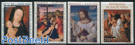 Religious paintings 4v, imperforated