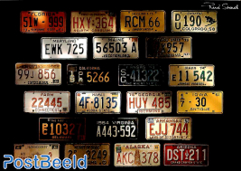 Int. number plates