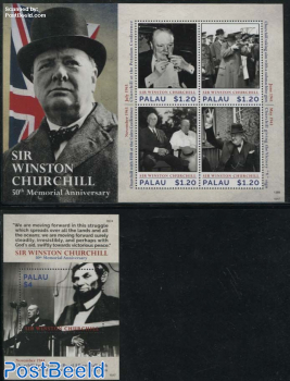 Sir Winston Churchill 2 s/s