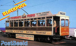 Vintage tram Blackpool