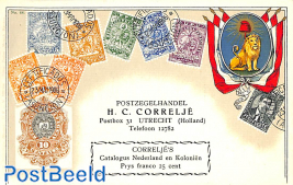 Paraguay stamps, H.C. Correlje