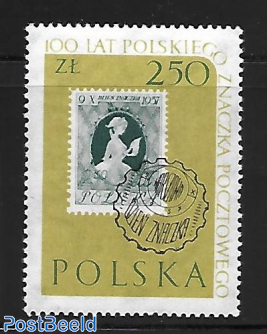 Stamp centenary 1v.