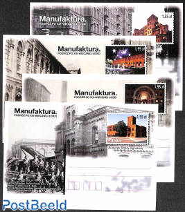 Postcard set Industrial heritage (4 cards)