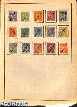 Page with stamps Tarnow