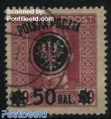 50H on 60H, Stamp out of set
