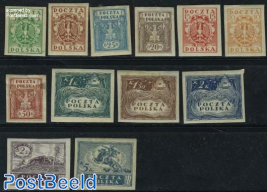 Definitives 12v imperforated