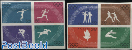 Olympic games 2x4v [+] imperforated