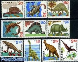 Prehistoric animals 10v