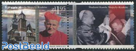 Karol Wojtyla, Pope John Paul II 1v+tab
