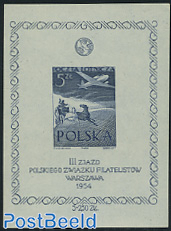 Philatelic Association imperforated s/s