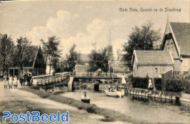 Oude Sluis, Gezicht op de Draaibrug